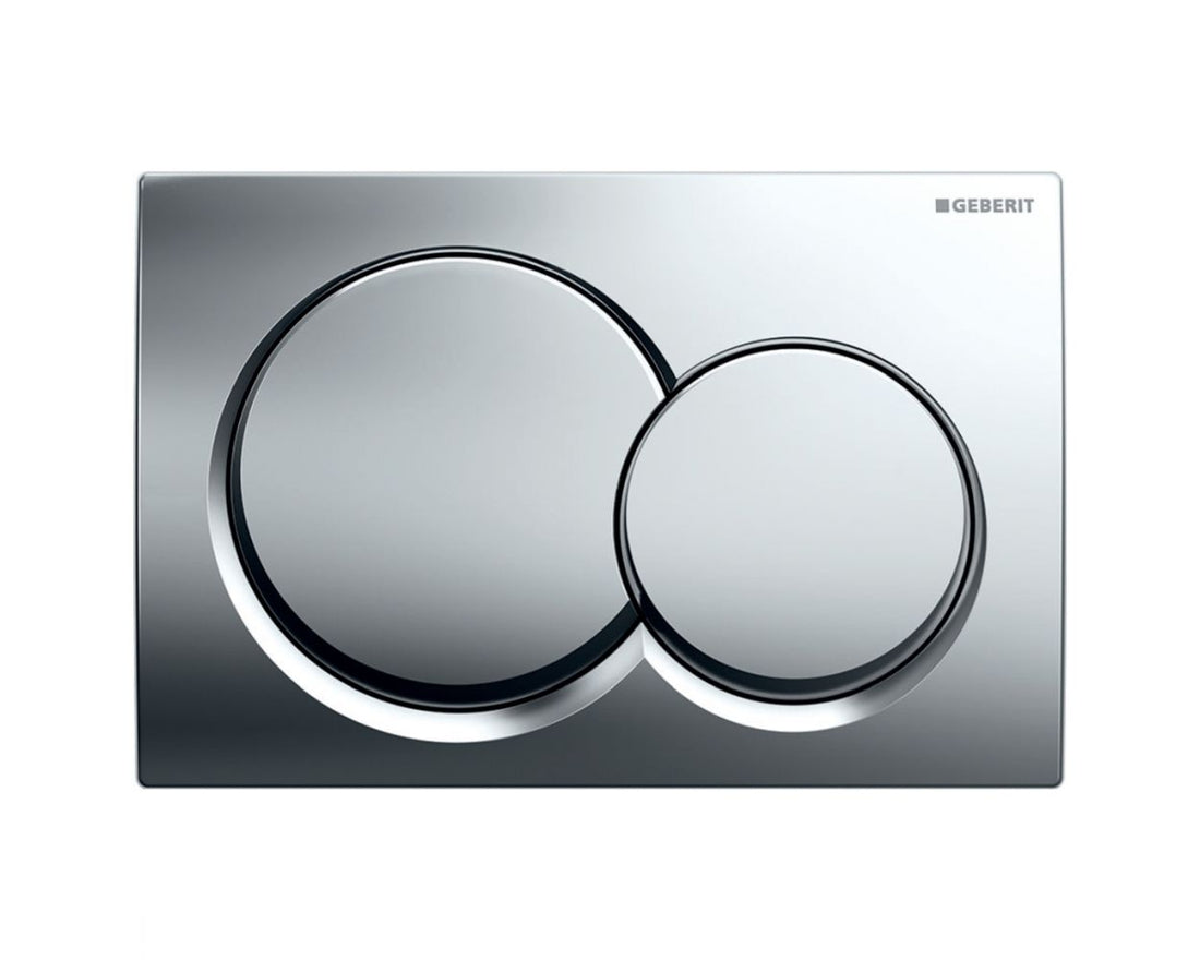 Geberit Alpha 25 Round Plate Bright Chrome