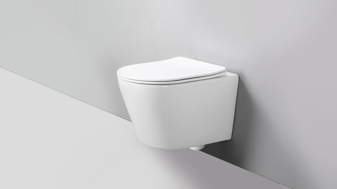 ANTONIO PAN WHITE WALL HUNG PAN & SEAT