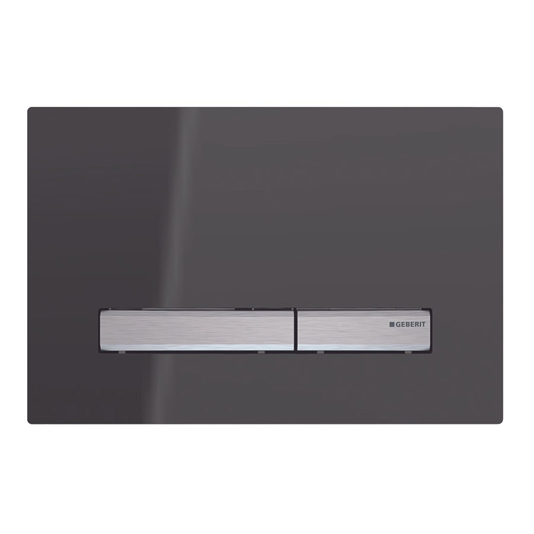Geberit Sigma 50 Square Smoked Glass New