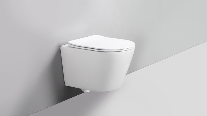 ANTONIO PAN WHITE WALL HUNG PAN & SEAT