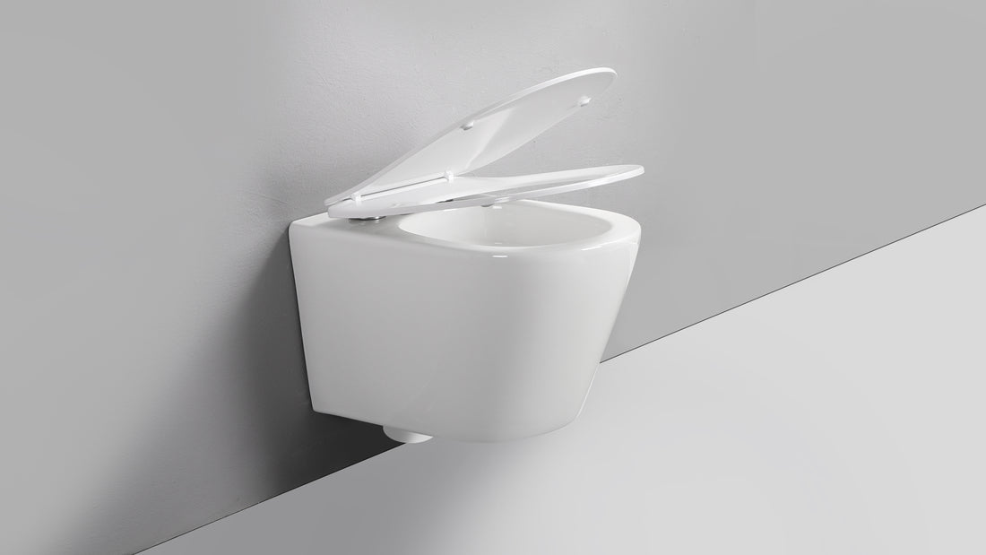 ANTONIO PAN WHITE WALL HUNG PAN & SEAT