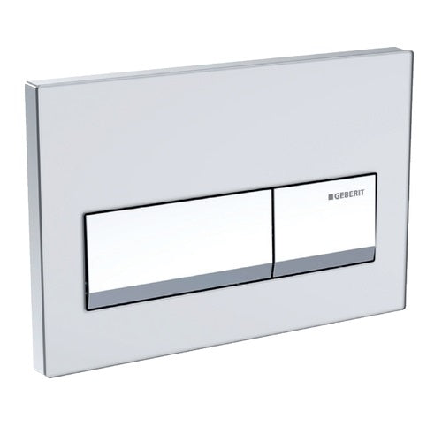 Geberit Alpha 50 Square Flush Actuator Plate Alpine White