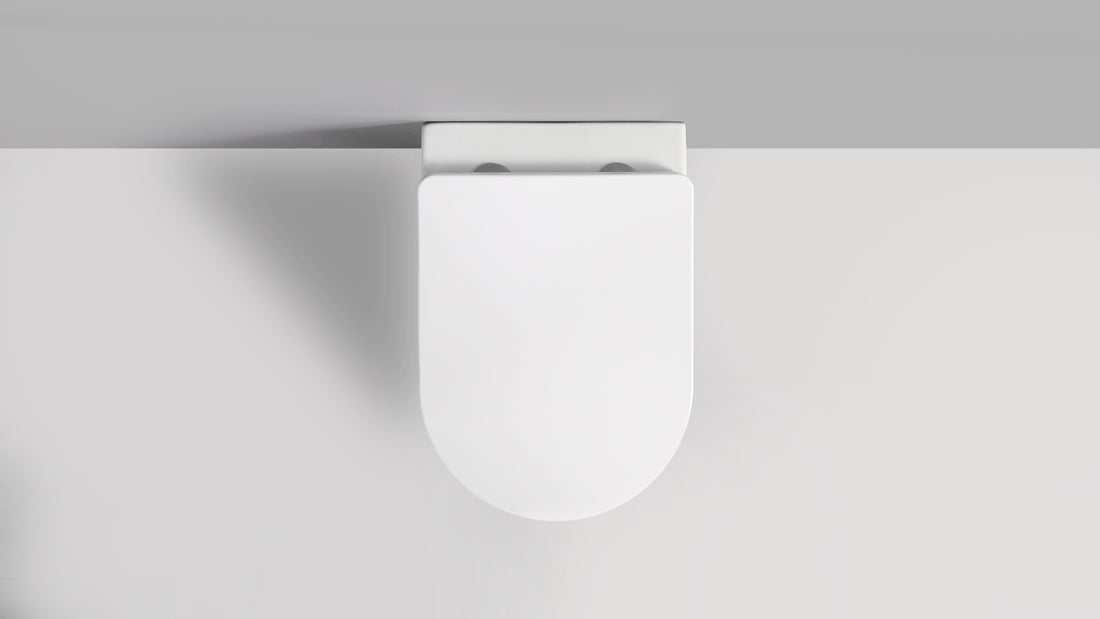 ANTONIO PAN WHITE WALL HUNG PAN & SEAT