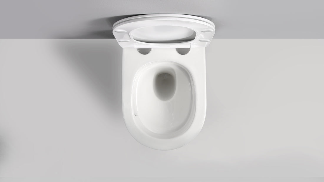 ANTONIO PAN WHITE WALL HUNG PAN & SEAT