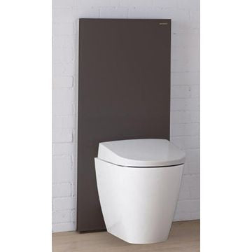 Geberit Monolith Plus For Wall Hung Umber Glass
