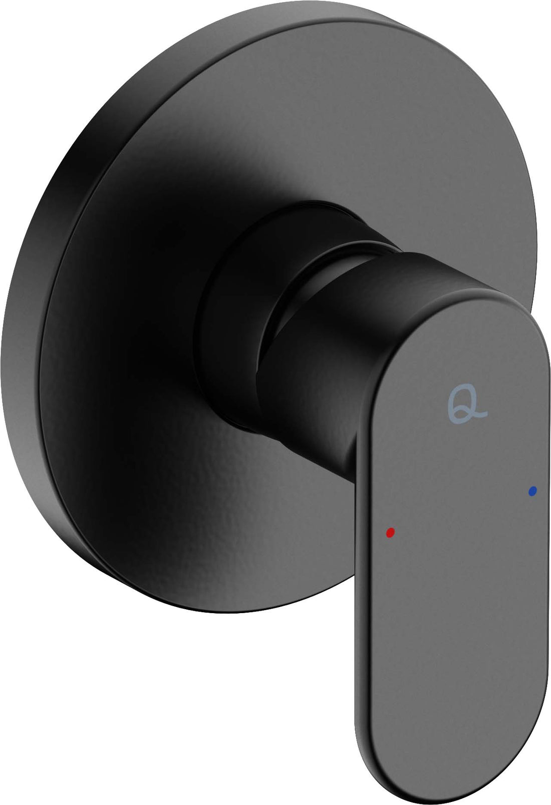 Solace Shower Mixer Concealed Single Lever -Matte Black