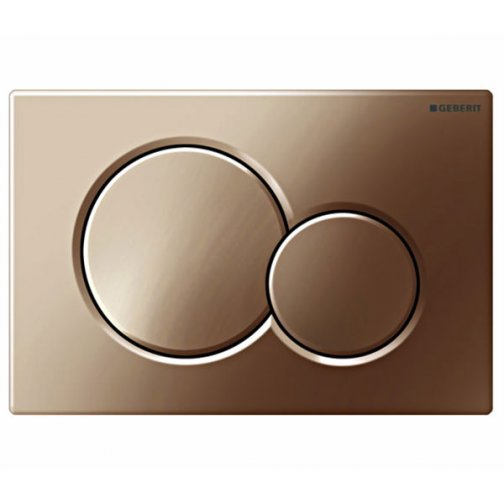 Geberit Sigma 01 Round Brass Galvnized Plate