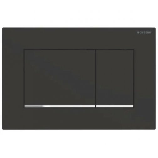 Geberit Sigma 20 Square Black Matt Actuator