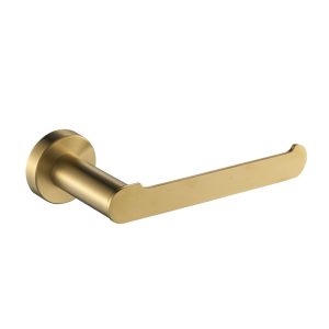 Milan Brushed Brass Paper Holder