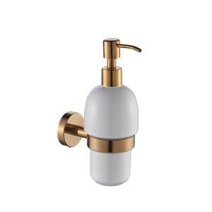 Milan Rose Gold Soap Dispenser