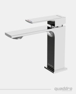 Quaddro Basin Mixer Chrome