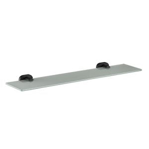 Rome Black Glass Shelf