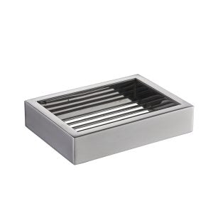 Sydney Chrome Soap Basket