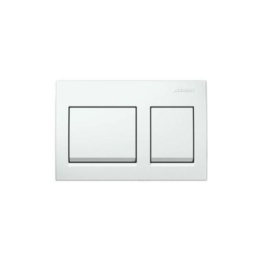 Geberit Alpha 15 Sq Actuator Plate Alpine White