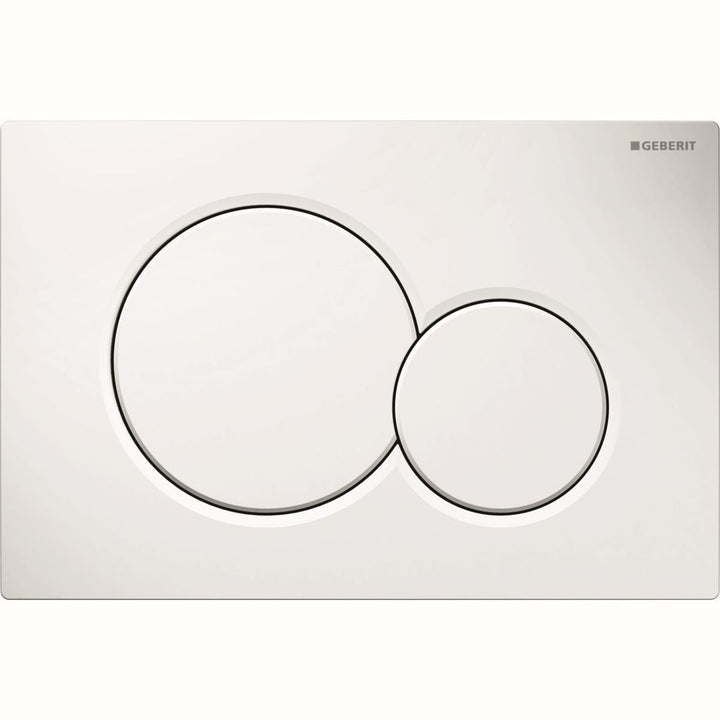 Geberit Sigma 01 Whi Alpine Plate