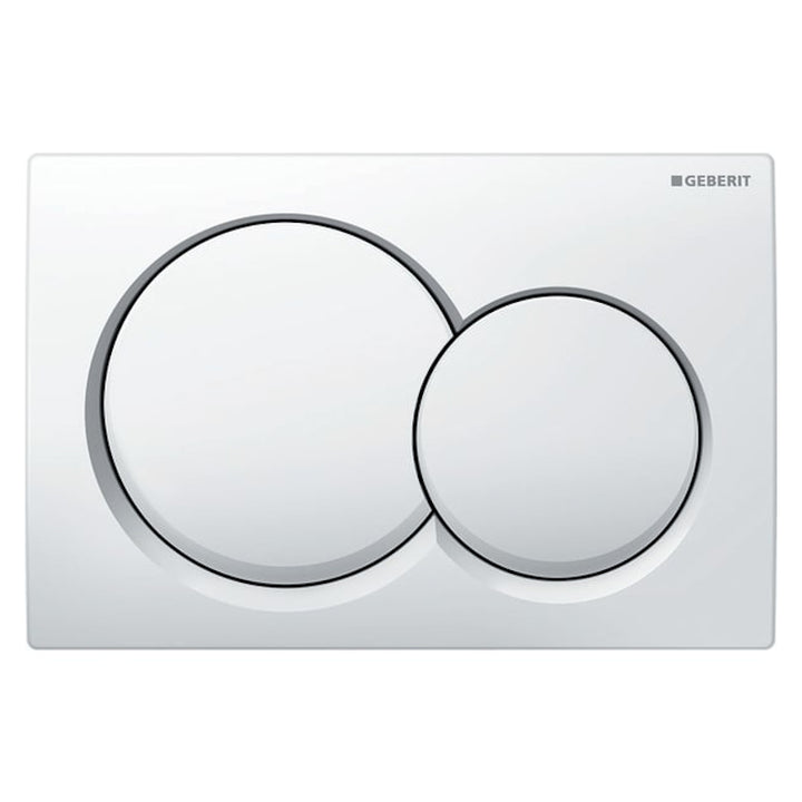 Geberit Alpha 01 Ro Alpine White Plate