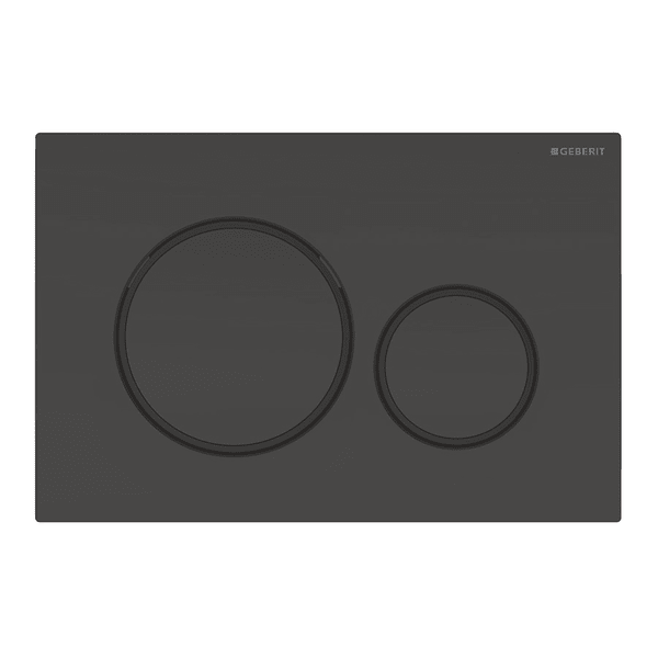 Geberit Sigma 20 Black Matt Flush Plate