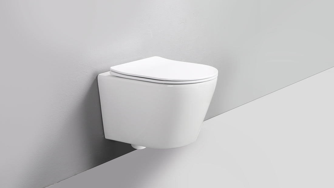 ANTONIO PAN WHITE WALL HUNG PAN & SEAT