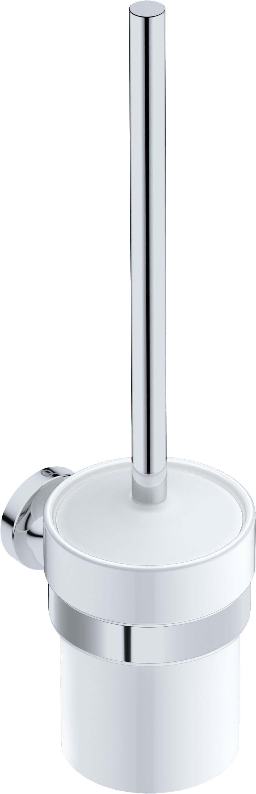 2738 Toilet Brush + Holder -Chrome