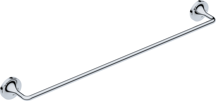 2772 Single Rail 650Mm -Chrome