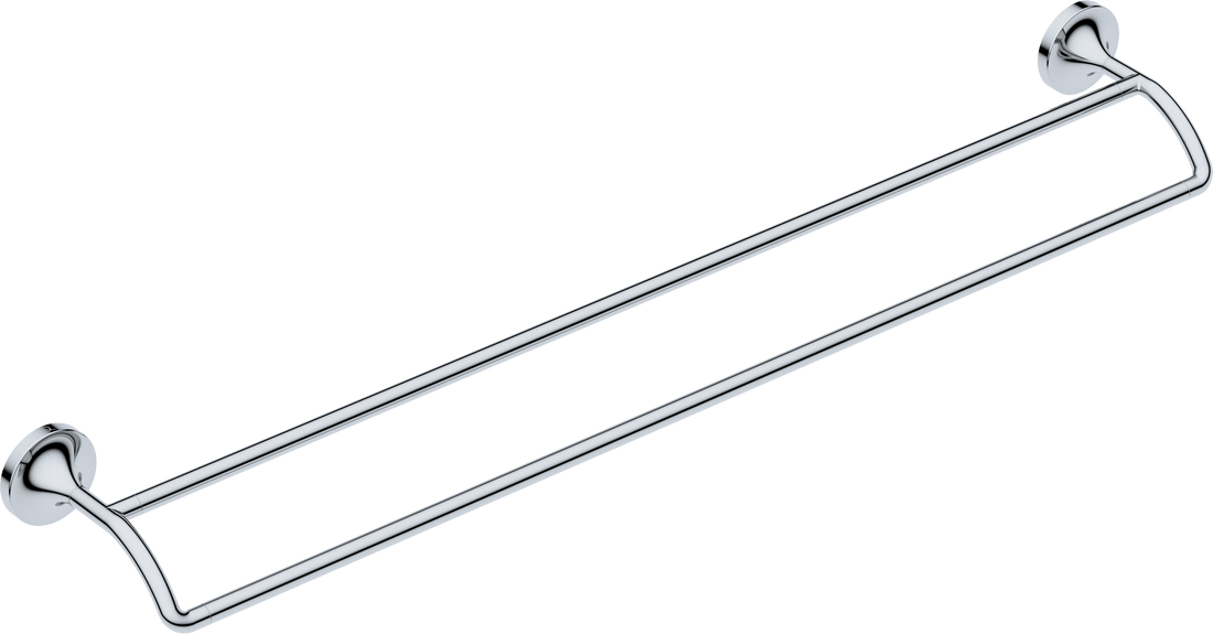 2785 Double Rail 800Mm -Chrome