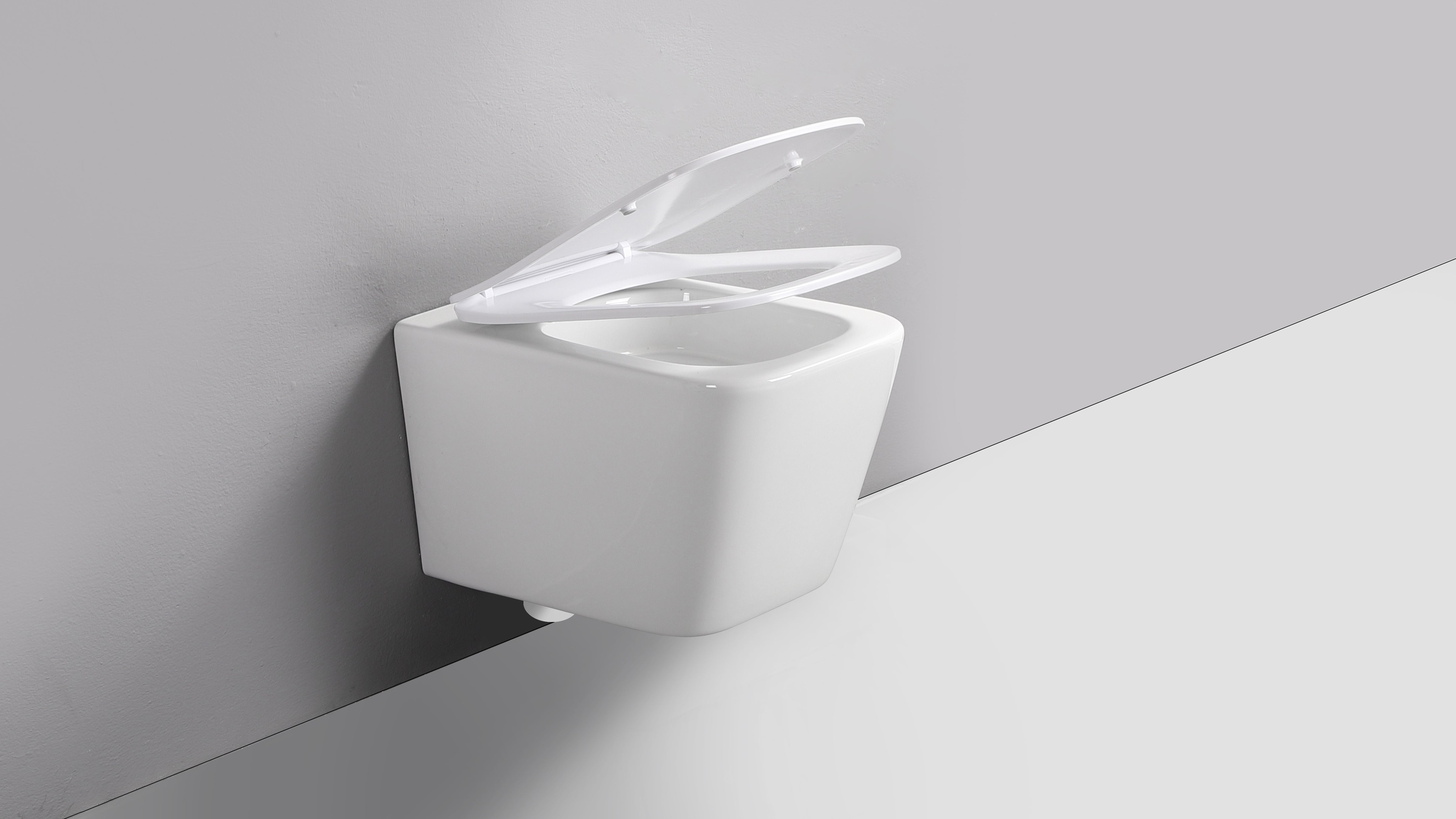 Rico Wall Hung Toilet Set – Square – Tornado Flush | Includes
