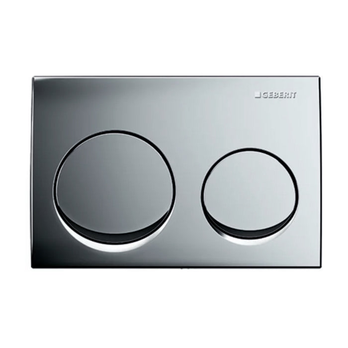 Geberit Alpha 10 Ro Plate Bright Chrome