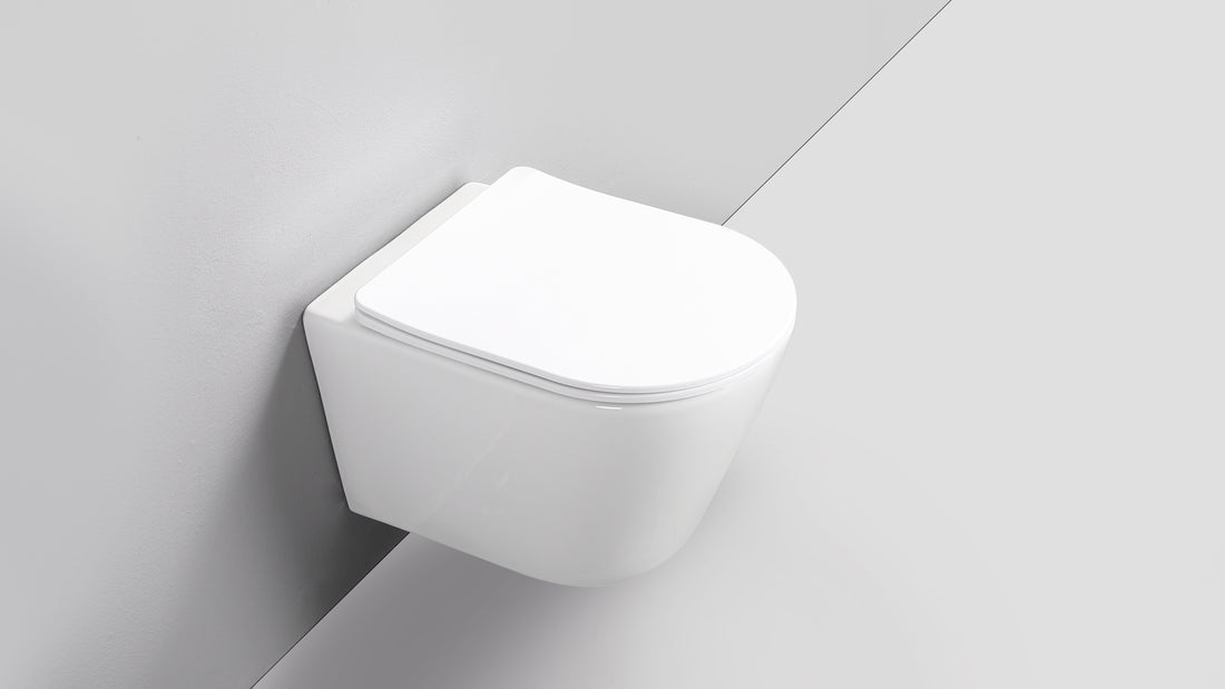 ANTONIO PAN WHITE WALL HUNG PAN & SEAT