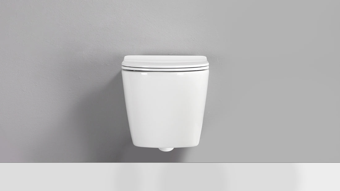 ANTONIO PAN WHITE WALL HUNG PAN & SEAT