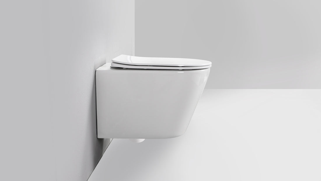 ANTONIO PAN WHITE WALL HUNG PAN & SEAT