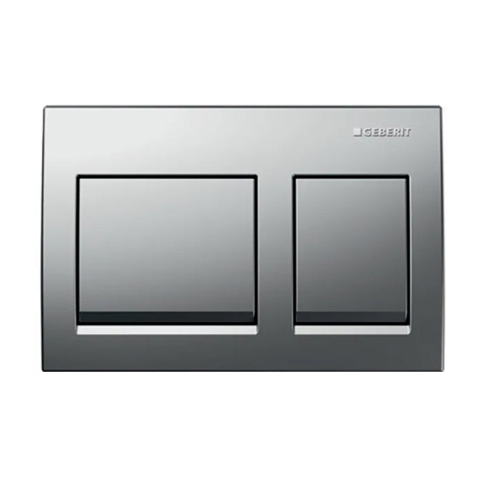 Geberit Alpha 15 Sq Plate Bright Chrome