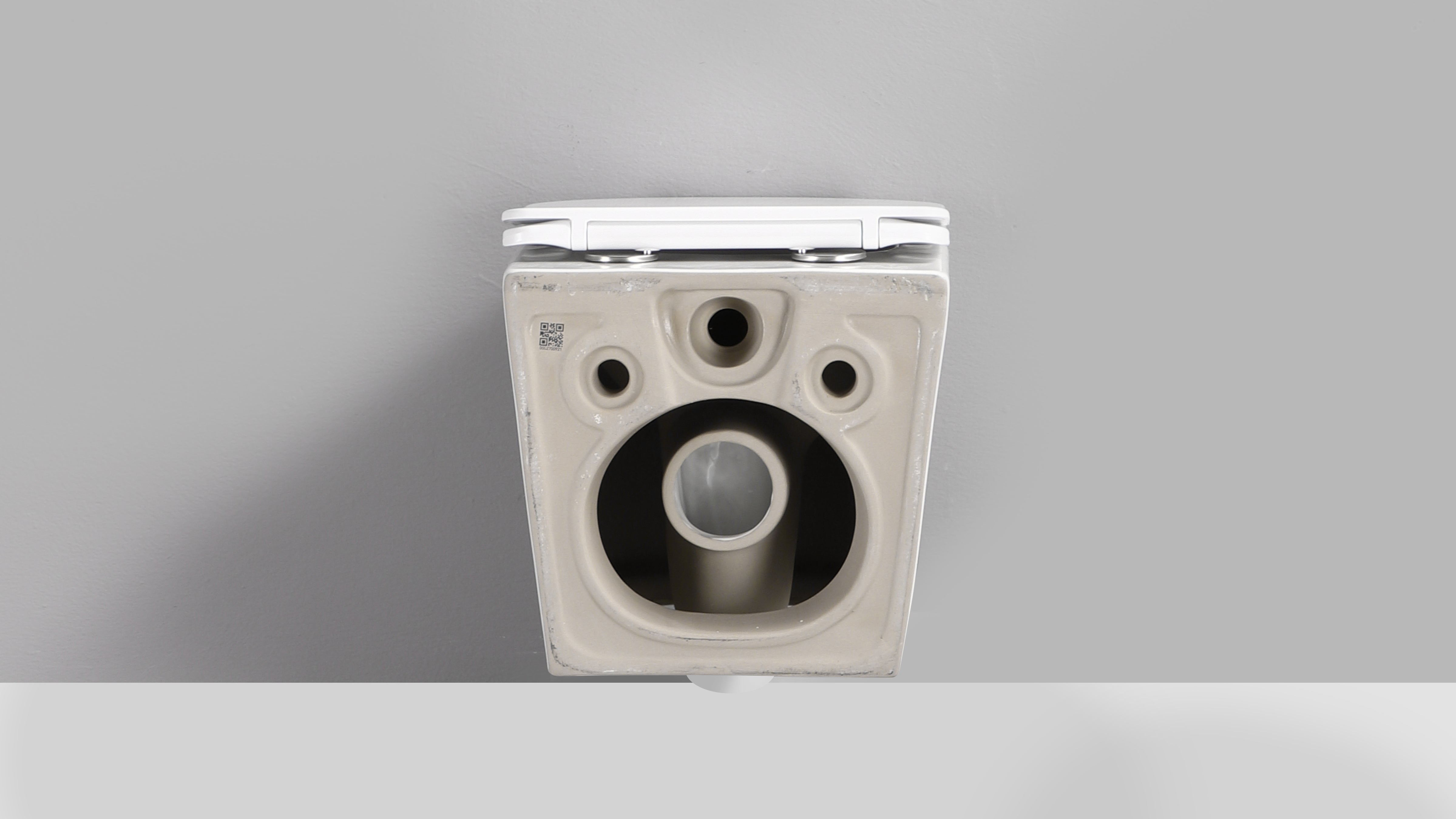 ANTONIO PAN WHITE WALL HUNG PAN & SEAT