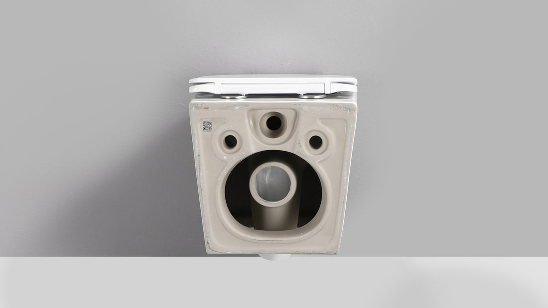 ANTONIO PAN WHITE WALL HUNG PAN & SEAT