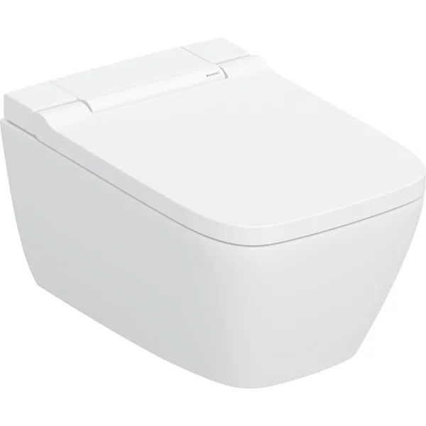 Geberit Aquaclean Sela Square Wall Hung Pan & Seat Cover