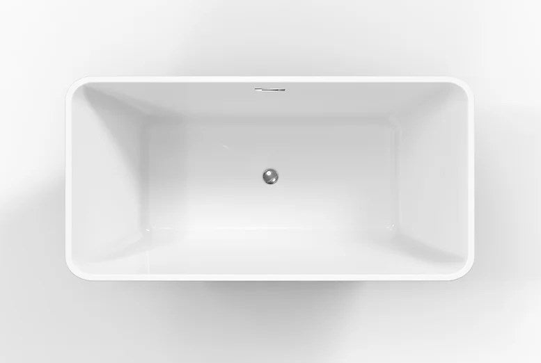 Bauhaus Aura Rectangular Bathtub 1600X750X580mm