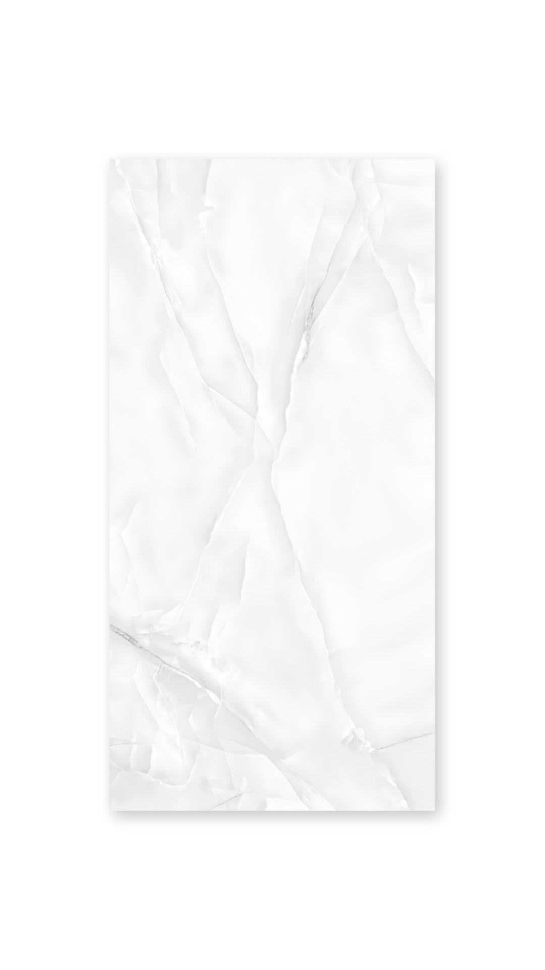 Berg Grey Glossy Porcelain 600x1200 tile face 3