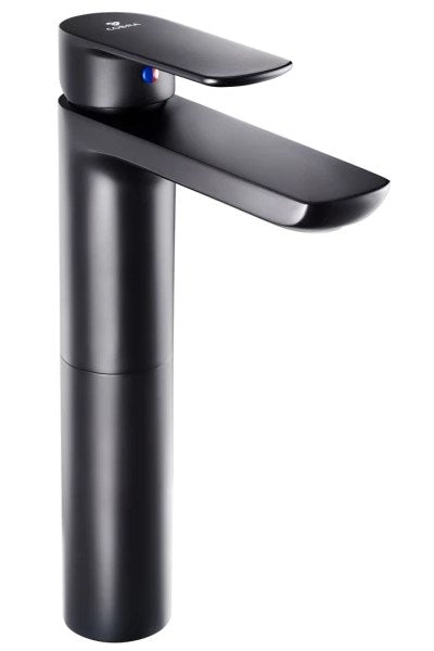 Cobra Seine Black Basin Mixer High Rise