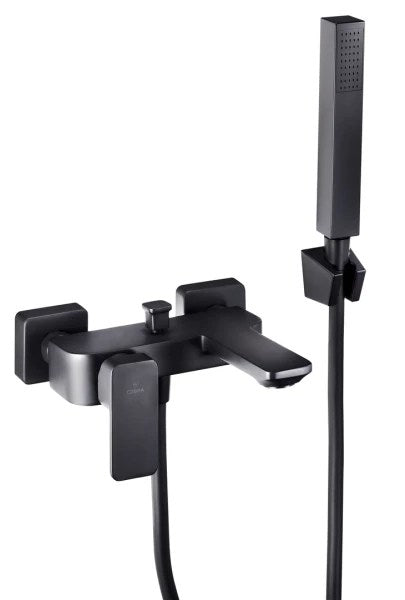 Cobra Arrive Ebony Bath Mixer & H-Shower