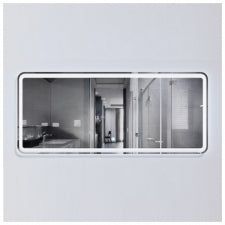 Clear Cube Gem Led Mirror 1400X600Mm