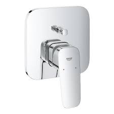 Grohe Cubeo Diverter Concealed Shower Mixer Trim Chrome