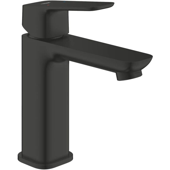 Grohe Cubeo Basin Mixer Medium Size Smooth Body Matte Black