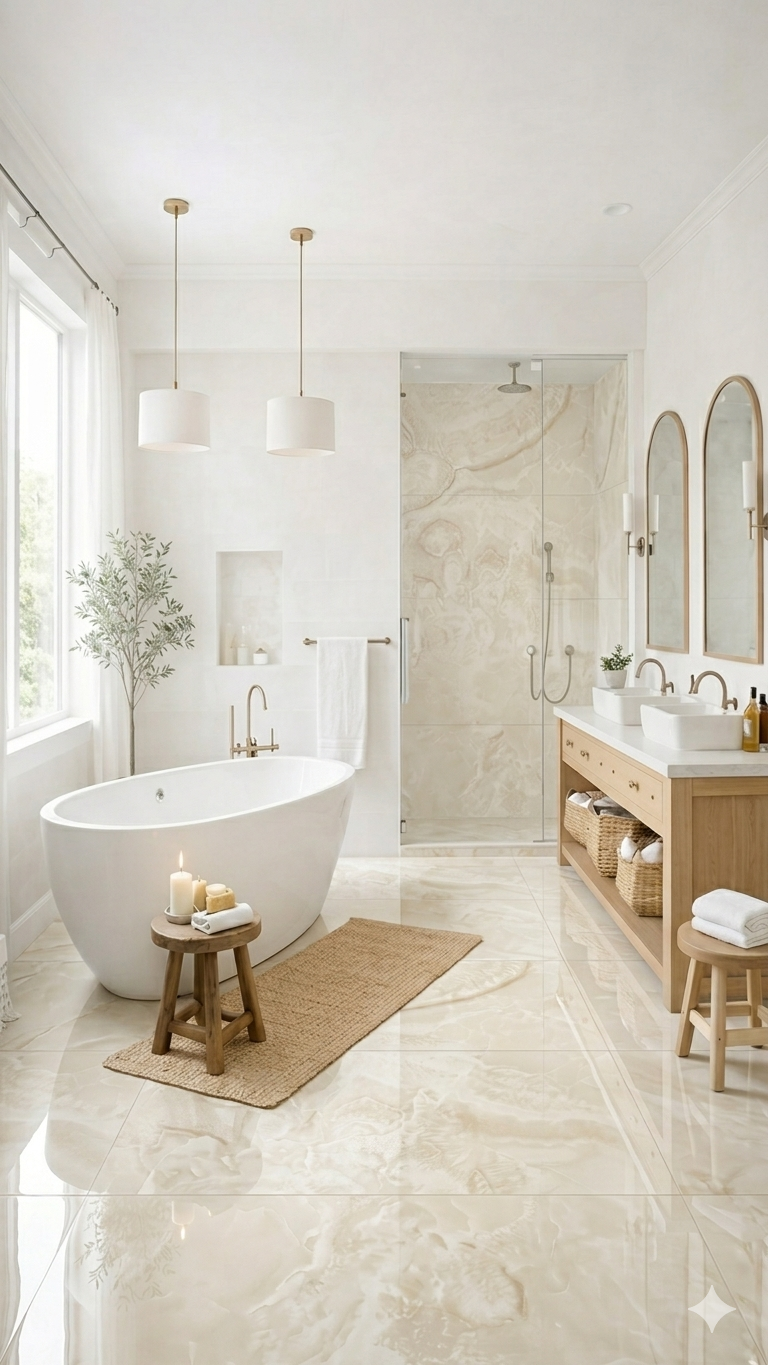 Chanel Polished Porcelain 600X1200 1st Grade Floor & Wall Tiles