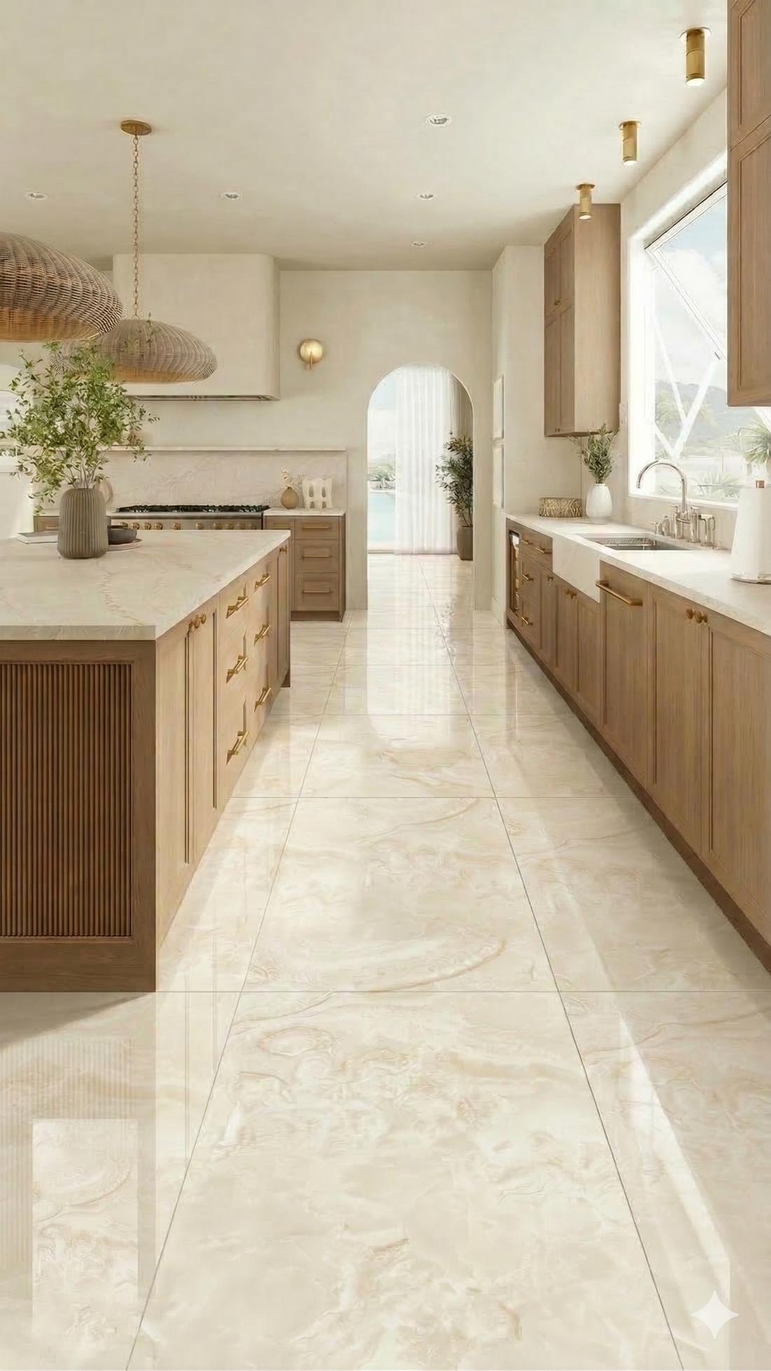 Chanel Polished Porcelain 600X1200 1st Grade Floor & Wall Tiles