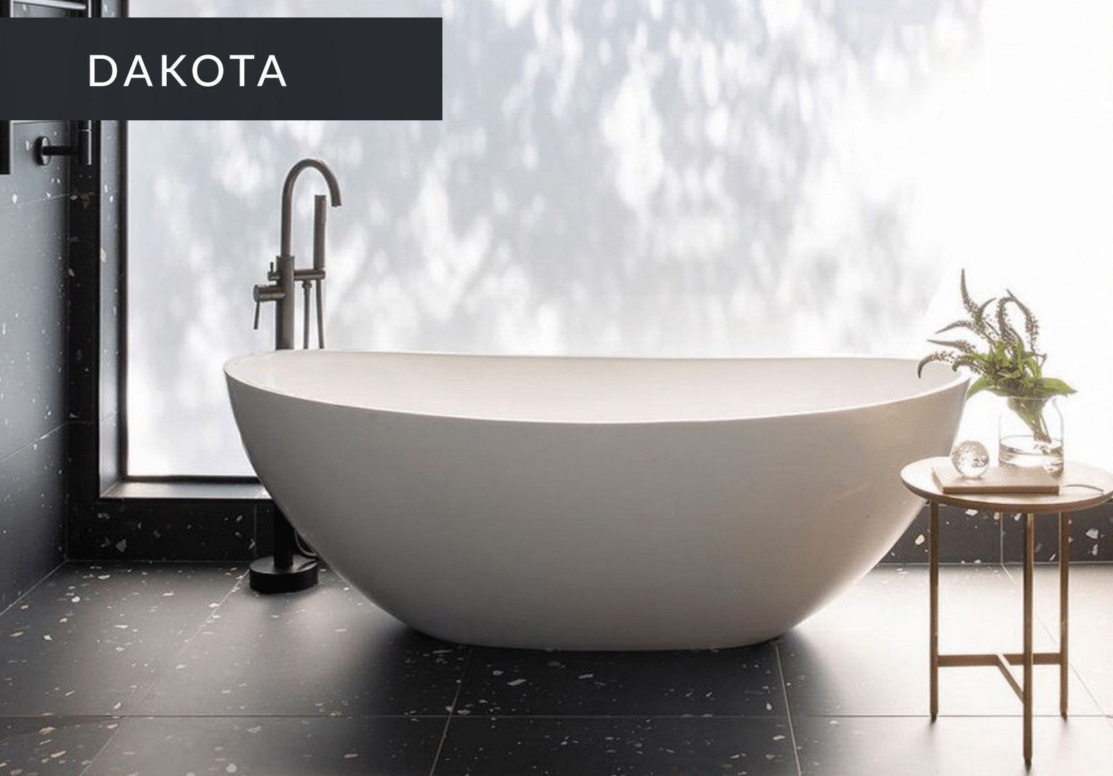 カドー baton BD-S1-WH WHITE Dakota Bathtub White 1725X800X610 | Spa Bath tubs - Trend Tap and