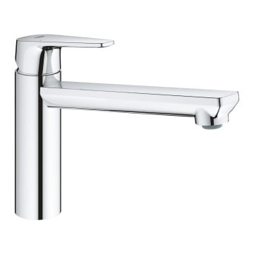 Grohe Bauedge Sink Mixer Medium Flat Spout