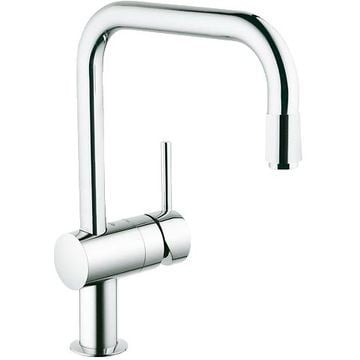 Grohe Minta Sink Mixer Square Pull Out Spout