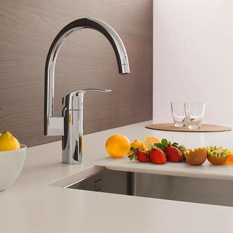 Grohe Eurosmart Sink Mixer Deck Mount Chrome