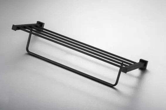 Gio Malta Black Towel Rack