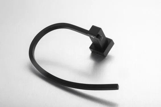 Gio Malta Black Towel Ring