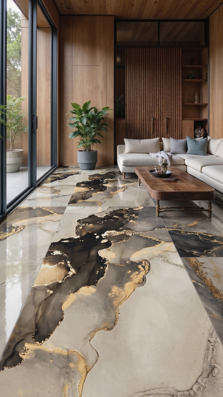 Decor 33571 Polished Porcelain 600x1200 1st Grade Floor & Wall Tiles